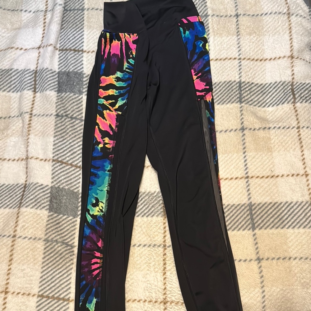 Pink Colorful Leggings